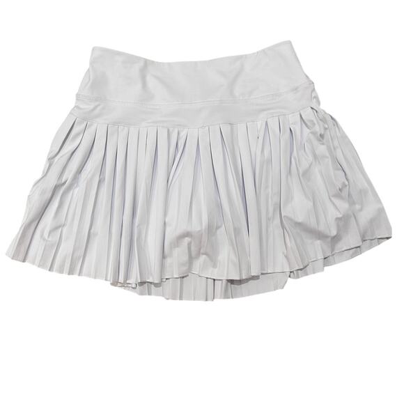 Gold Hinge Pleated White Women's Skort Pickleball Tennis Athleisure Preppy, XL - Picture 2 of 9